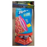 Ziploc Quart Size Baggies (box damaged)
