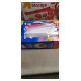 2 boxes quart size storage bags