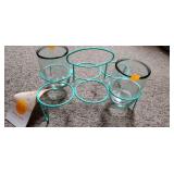 Sun Squad Drink Caddy with 2 glasses