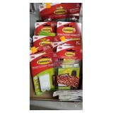 Flat of command hangers, velcro strips...etc