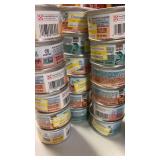 18 cans cat food