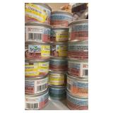 17 cans cat food