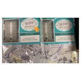 2qty Spree Rod pocket curtain 42" x 63"