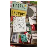 Misc craft/sign/ name tag lot