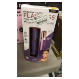 Flawless facial hair remover finishing touch