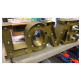 Love light sign missing some bulbs