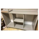 Wooden Display Stand w/ shelving