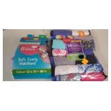 2 pckgs Girls Hanes underwater sz 6