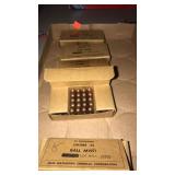 4 boxes (50 cnt) Ammo- Caliber .45 bullets.- Older