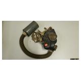 Vintage WW2 Era Gas Mask with Extension Filter