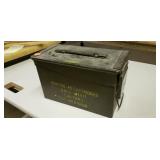 WW2 Era Vintage Metal Ammo Can