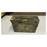 WW2 Era Vintage Metal Ammo Can