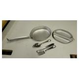 U.S. Military WW2 Era Mess Kit with Fork, Spoon,