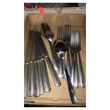 Flatware.  Stainless.