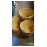 3 apple and berry baskets