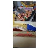 Lot of fabric and aprons