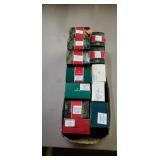 Flat of 12 Hallmark ornaments