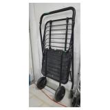 Big wheel  shopping cart  (1 small wheel missing)