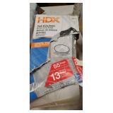 HDX tall kitchen trash bags 13 gallon