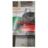 HDX outdoor  & yard drawstring bags