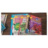 Puzzle books & recipe book