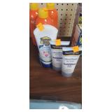 1 kids banana boat and 2 Neutrogena ultra sheer