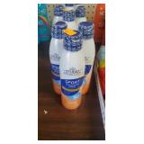 3 bottles sport sunscreen spray spf30