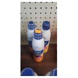 3 bottles sport sunscreen spray spf50
