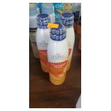 3 bottles sunscreen spray  SPF 70