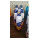 3 bottles sport sunscreen spray spf50