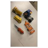 Lot of 5 Vntg Toys including Tootsie Tot Diecast