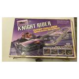 Knight Rider. Lighted electric slot racing set.