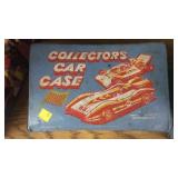 Collector car case. Vintage.  With cars.