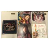 Lot of 5 records in jackets.  Vinyl.  33rpm.