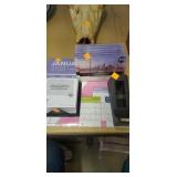 Calendar lot, tape dispenser and picture frames