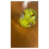 Vintage St Clair Floral Paperweight