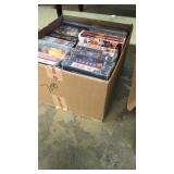 Large lot of VHS movies.