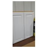 2 door white cabinet 30 t x 28 w