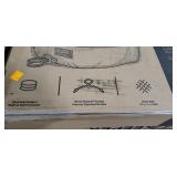 36" foam lined wreath keeper