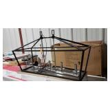 Chandelier: Caged, Black, Home Decorator