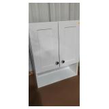 2 door wall cabinet  approximately 25 x 20