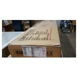 1-Shoe Rack: Dark Grey, Still in Box, Baxton