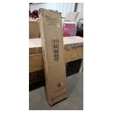 Folding Shelf: 5 Tier Metal Wire,  White, Still