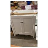 Vanity Cabinet ONLY white 30" W x 21.625" D x 34"