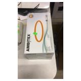Ambitex nitrile exam gloves 
2 boxes
100 gloves