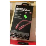 Opened featherlight wireless earbuds