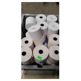 Tote of register rolls