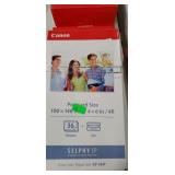 Canon color ink & paper set for postcards