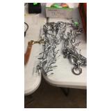 Lot of 2 prong collars and one leash handle