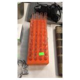 Jagermeister plastic test tube shot glasses and